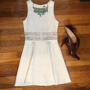 Ivory A-Line Dress from Lord and Taylor